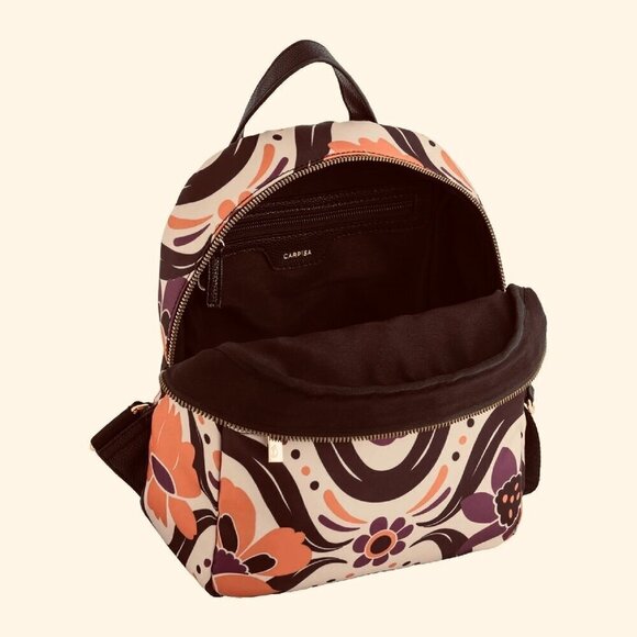 Carpisa  Back Pack RITA V3 - Rucksack black-multicolor Zip Top  Close - Picture 3 of 7